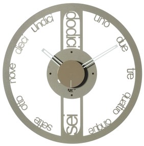 Arti e Mestieri Orologio da parete modello Circolo piccolo d. 44 SABBIA