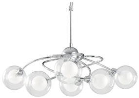 Lampadario Cromo 6x28 W