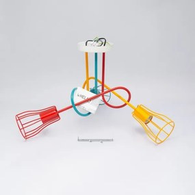 Lampadario a plafone OXFORD 3xE27/15W/230V