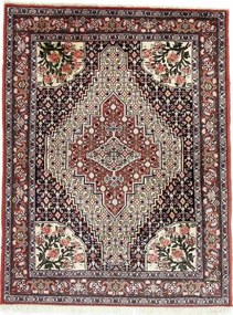 Senneh Tappeto 130 x 170 Beige (Iran) Annodato A Mano