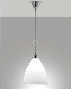 Provenza sospensione bianca d.27 cm 1 luce attacco e27 in metallo e...