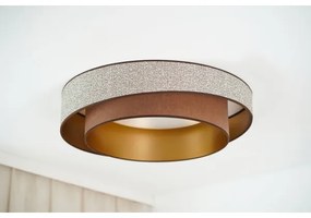 Brilagi - Plafoniera LED VEGAS SHINE LED/24W/230V diametro 60 cm marrone