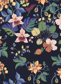 Eijffinger Carta da parati Carmen Falls - Schwarz Multicolo