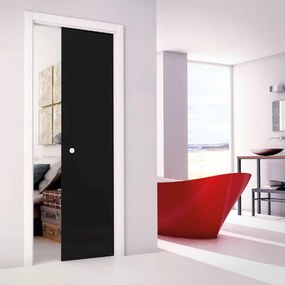 Porta per armadio scorrevole Secret nero L 83 x H 212 cm