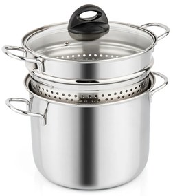 Pentola con scolapasta 18 cm Barazzoni Cuoci e vedi