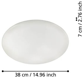 Eglo 900084 - Plafoniera LED dimmerabile TOTARI-Z LED/19,2W/230V