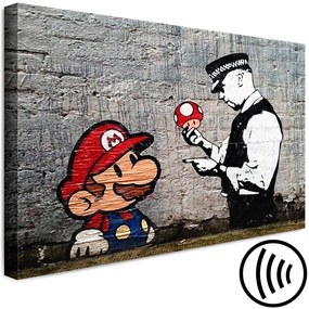Quadro moderno Mario and Cop by Banksy
