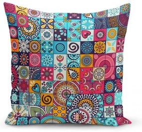 Federe decorative in set 4 pz 45x45 cm Mandala Tiles – Minimalist Cushion Covers