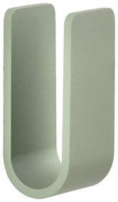 Gancio da parete verde polveroso in metallo Ume – Zone