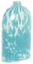 Vaso DKD Home Decor Azzurro Cristallo Mediterraneo 12 x 7,5 x 21,5 cm