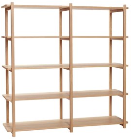 Scaffale in rovere 150x150 cm Mason - Hübsch