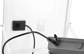 Proiettore solare dimmerabile LED/150W/3,2V 5000K 15000 mAh IP65 nero + telecomando