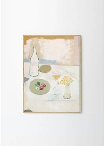 Poster 30x40 cm Fleurs Jaunes – Max Ososki – The Poster Club