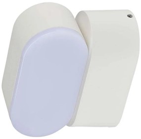 LED da esterno flessibile Applique LED/5W/230V 4000K IP65 bianco