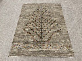 Gabbeh Tappeto persiano 160x210 Grigio (Iran) Annodato A Mano