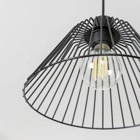 Brilagi - Lampadario LED a sospensione su cavo CERIA WIRE, 1xE27/40W/230V, Ø 30 cm, nero