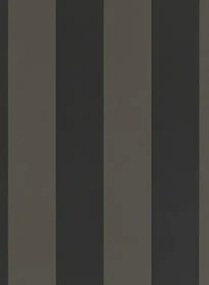 Ralph Lauren Carta da parati Spalding Stripe - Black/ Black