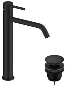 Rubinetto per lavabo LOOP nero opaco SANYCCES