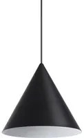 Sospensione Industrial-Minimal A-Line Metallo Nero 1 Luce E27