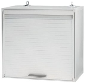 Armadio sospeso Ice GAROFALO in resina, bianco L 66 x H 63 x P 36 cm, 1 anta, adatto per interno/esterno