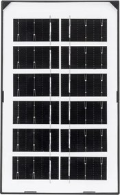 Aigostar - Lampada solare a sospensione LED/35W/12V 3000 mAh 6500K Ø 15 cm