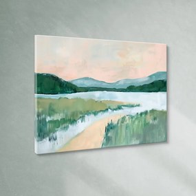 Dipinto 70x100 cm Gouache Lake – Styler