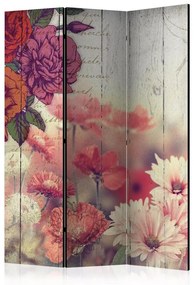 Paravento Vintage Flowers [Room Dividers]