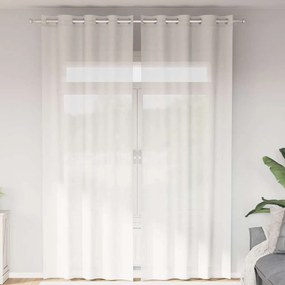 Tende İn Voile Con Occhielli 2 Pz Bianco /