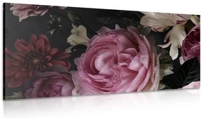 Stampa su tela – Bouquet di fiori in dettaglio