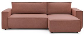 Divano letto angolare rosa (variabile) Nihad structural - Bobochic Paris