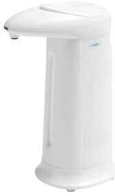 Dispenser per sapone in plastica automatico bianco 350 ml Aqualine – Sapho