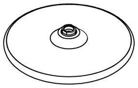 GROHE 26815000 - Soffione doccia VITALIO START O 250 mm cromo lucido