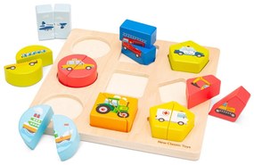 Puzzle in legno - Mezzi di trasporto