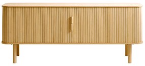 Tavolo TV in rovere naturale 56x160 cm Cavo - Unique Furniture