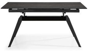 Tavolo da pranzo in ceramica 90x160 cm Lula - Marckeric