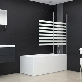 Cabina Da Bagno 120x140 Cm İn Vetro Temperato A Righe /