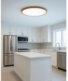 Plafoniera LED/32W/230V 3000/4000/6500K Ø 40 cm beige