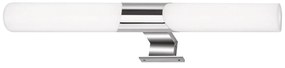 Applique Moderno Klak Metallo Cromo Led 12W Ip44