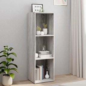 Libreria/Mobile TV Grigio Sonoma 36x30x114 cm Legno Multistrato