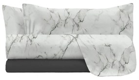 Completo letto matrimoniale marmo Marble Datex