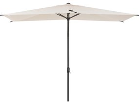 Ombrellone palo centrale grigio 3x2 m Loompa