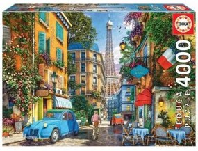 Puzzle Educa The old streets of Paris 19284 4000 Pezzi
