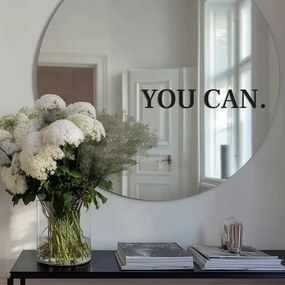 Adesivo per specchio S33 – YOU CAN.