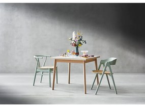 Tavolo da pranzo pieghevole con piano bianco Hammel , 90 x 90 cm Single - Hammel Furniture