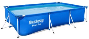 Bestway 56404 Piscina Fuori Terra Steel Pro Rettangolare da 300x201x66 cm