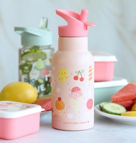 A Little Lovely Company - borraccia in acciaio inox, 350 ml - gelato
