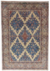 Yazd Tappeto persiano 360 x 250 Blu (Iran) Annodato A Mano