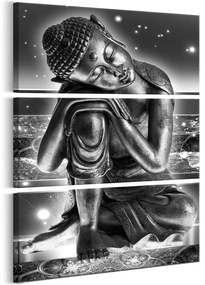 Quadro Buddha's Fantasies  Colore bianco e nero, Dimensioni e Misure 80x120