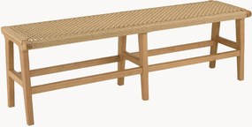 Panca da giardino in legno di teak Valeria