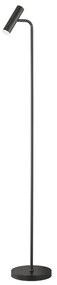 Lampada da terra nera a LED dimmerabile (altezza 154 cm) Stina - Fischer &amp; Honsel